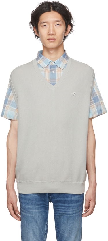 Sweater rag & bone Winslow Knit Vest Grå | MBS22P012LL12, 0