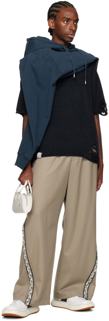 Handväska ADER ERROR Half Moon Top Handle Bag Vit | BN01SSBA0602IV, 3