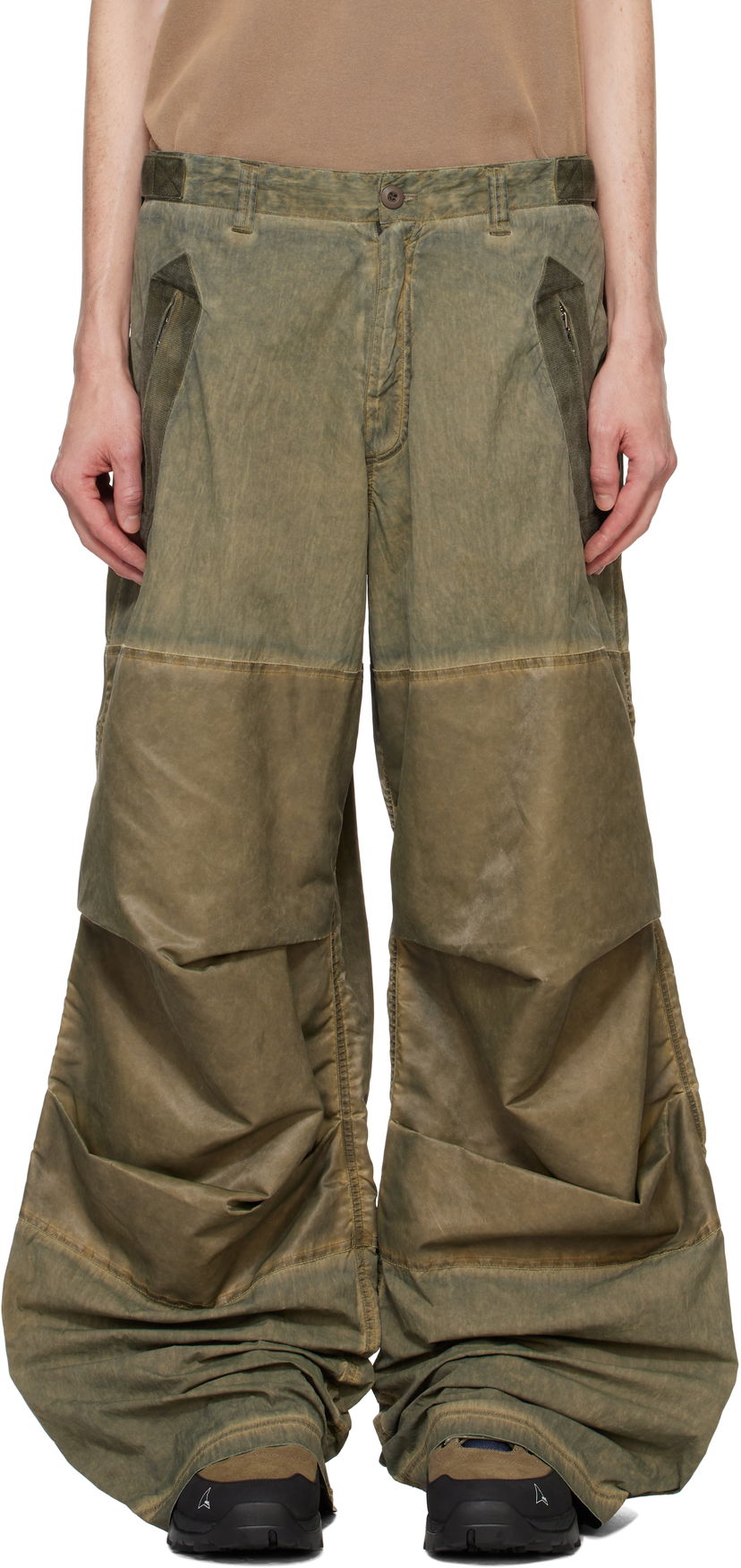 Byxor 032C Utility Trousers Grön | F24-URW-1003-450