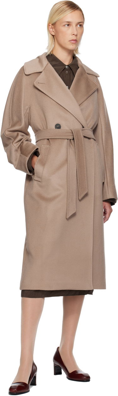 Rockar Max Mara Weekend Resina Belted Coat Beige | 2525016031600, 3