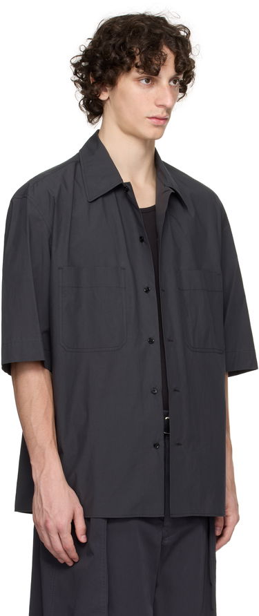 Skjorta LEMAIRE Lemaire Convertible Shirt Svart | SH1175 LF1364, 1