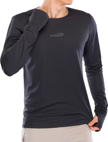 T-shirt inov-8 Inov-8 Airlite Pro LS Long Sleeve T-Shirt Grå | 001447-bk-001, 0