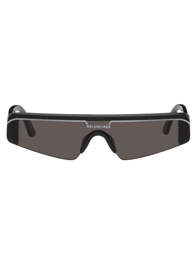 Solglasögon Balenciaga Shied Sunglasses Svart | BB0003S-001