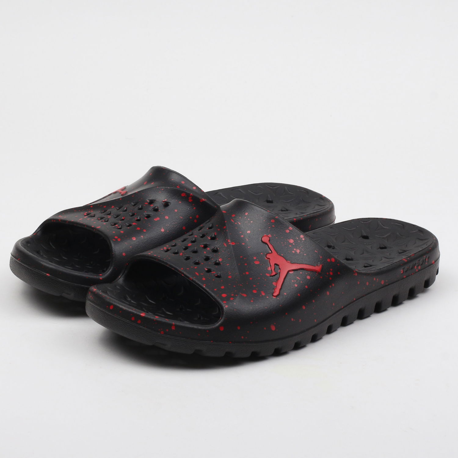 Sneakers och skor Jordan Jordan Super.Fly Team Slide ''Black University Red'' Svart | 716985-062, 1