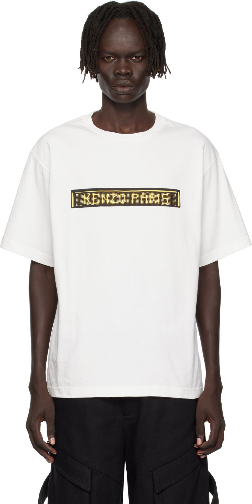 T-shirt KENZO Kenzo 'KENZO City' Oversized T-Shirt Vit | FF65TS4524SG