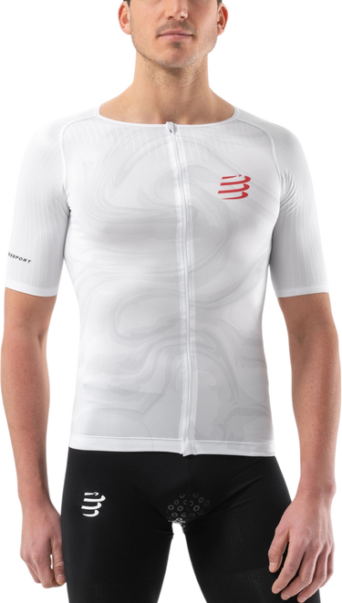 T-shirt Compressport Postural Aero Short Sleeve Top Vit | am00178b-am00178b0011, 0