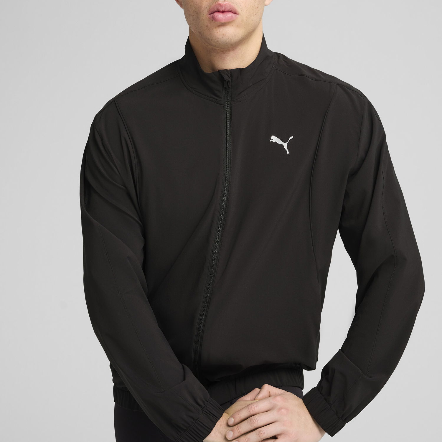 Vindjacka Puma VELOCITY Woven Running Jacket Svart | 526607_01, 1