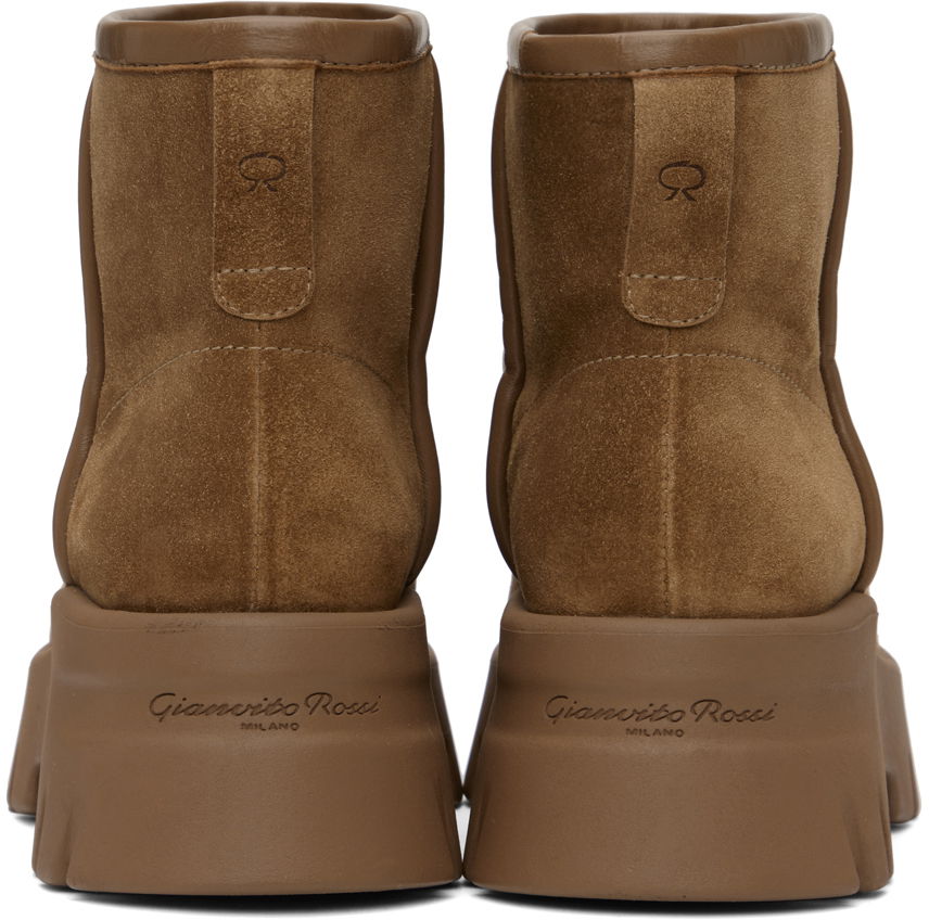 Sneakers och skor Gianvito Rossi Gianvito Rossi Shearling Ankle Boots Brun | G73055.20GOM.SNF, 1