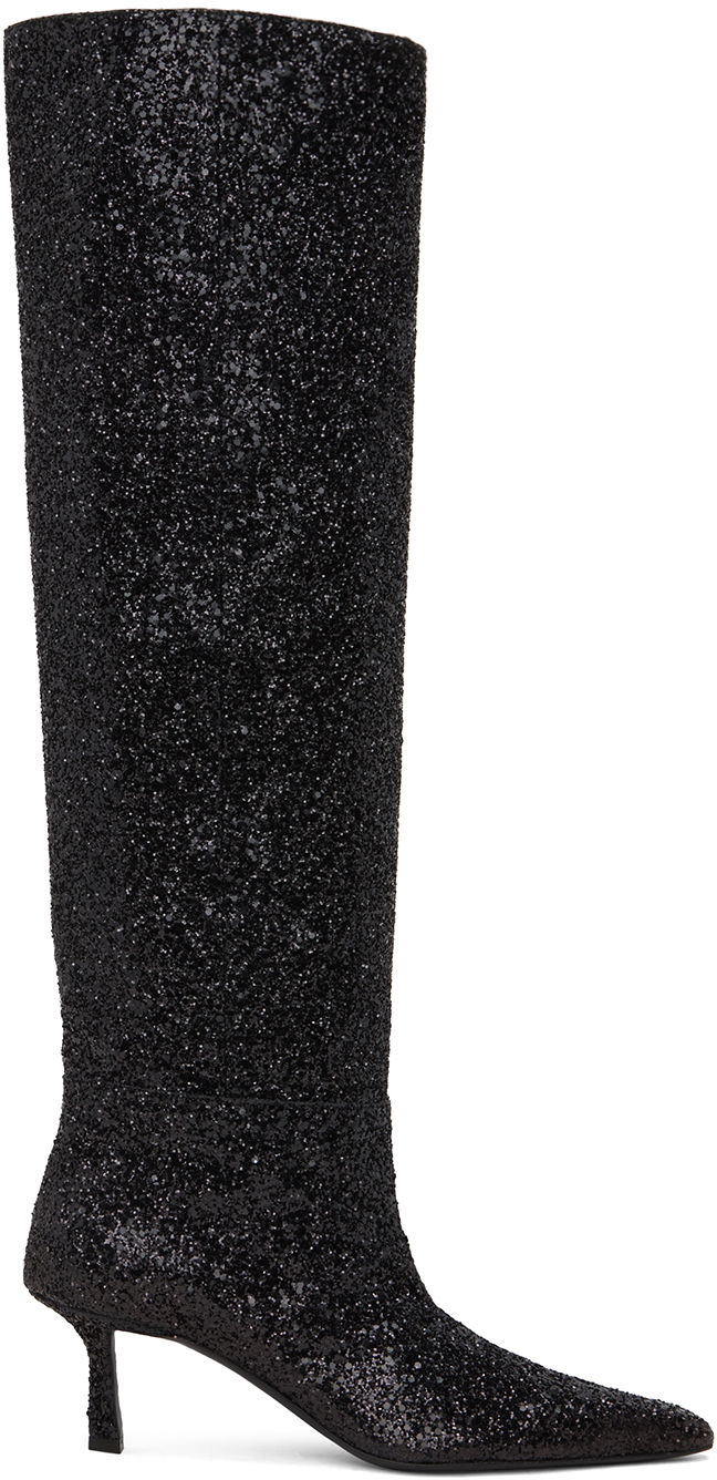 Sneakers och skor Alexander Wang Alexander Wang Viola Slouch Boots Svart | 30123B011