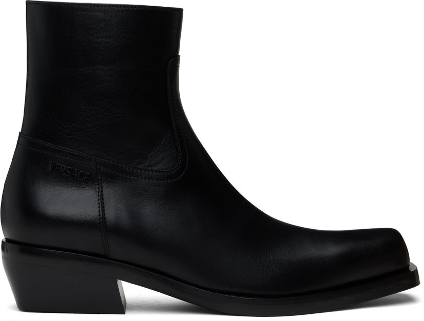 Sneakers och skor Versace Versace Luciano Boots Svart | 1016157_1A11084
