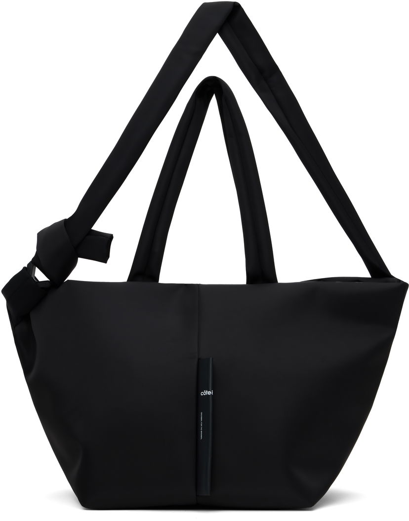 Tygpåse côte&ciel Côte&Ciel Amu Sleek Nylon Tote Svart | 29109 000