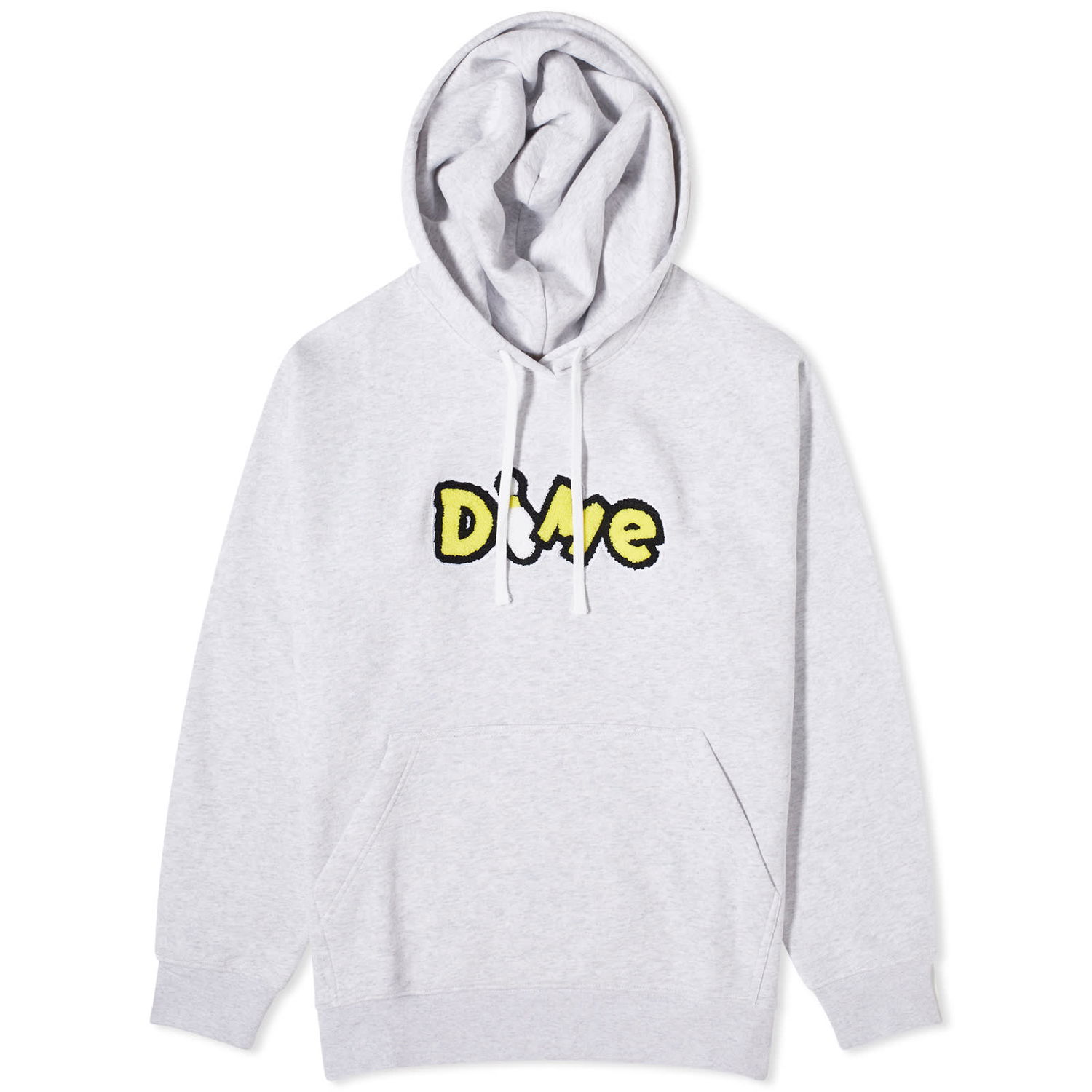 Sweatshirt Dime Munson Hoodie in Ash, Size Large | END. Clothing Grå | DIMESP2415ASH, 0