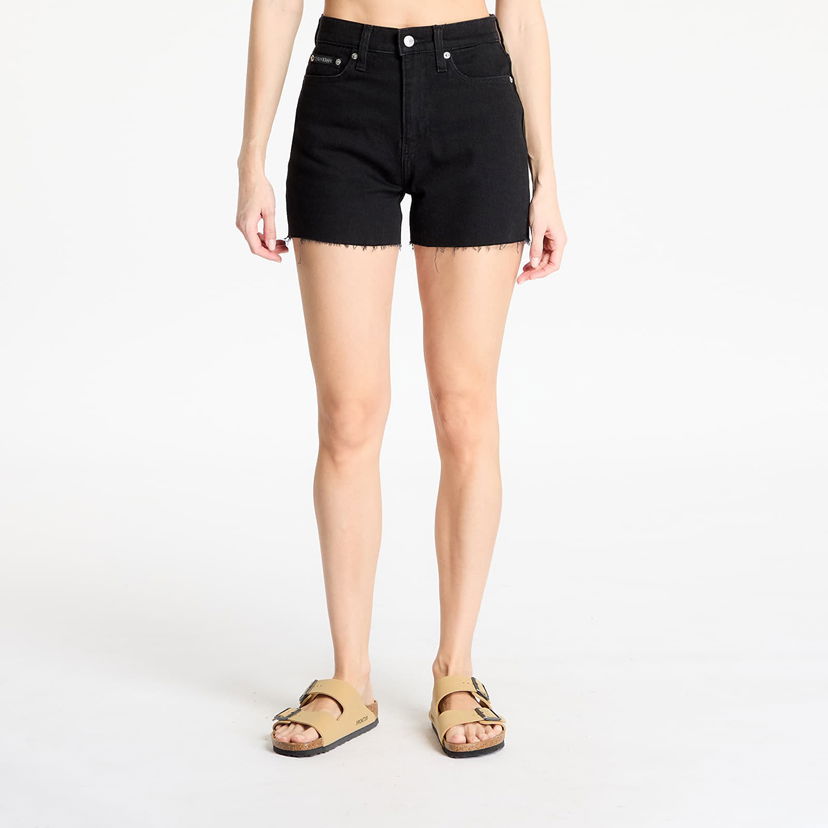 Shorts CALVIN KLEIN Calvin Klein Jeans Mom Denim Shorts Svart | J20J225154 1BY