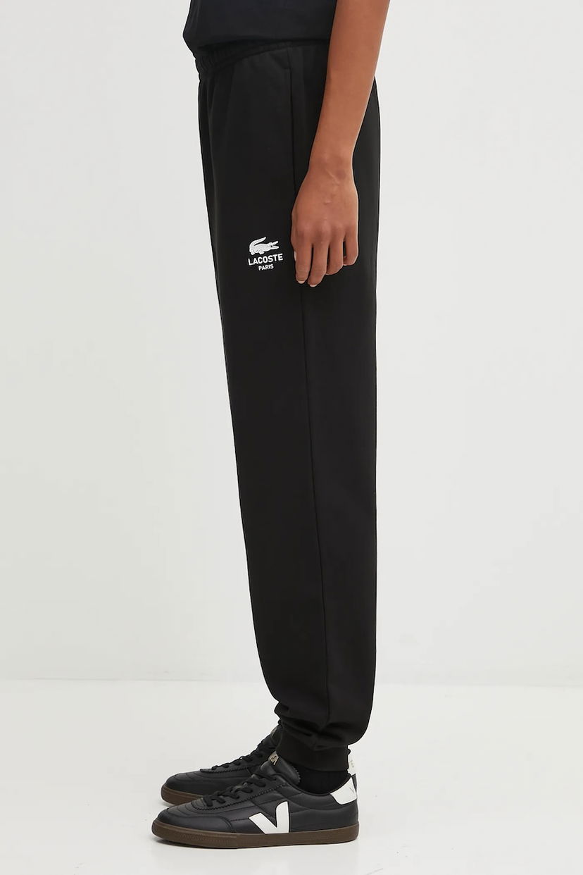 Träningsbyxor Lacoste Lacoste Paris Logo Sweatpants Svart | XH2724