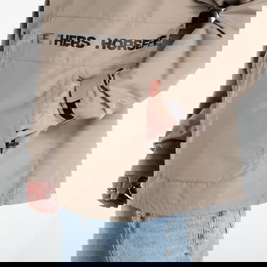 Vindjacka Horsefeathers Gordie Hooded Anorak Jacket Beige | OM322G, 2