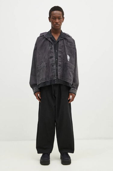 Jacka Maison MIHARA YASUHIRO Maison MIHARA YASUHIRO Double Layered Longsleeve Shirt Svart | J13SH184, 4