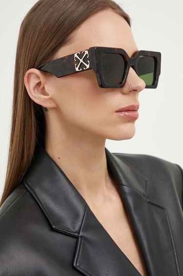 Solglasögon Off-White Off-White Square Sunglasses Brun | OERI128.556055, 6
