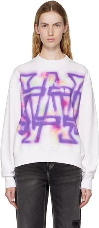 We11done Rainbow Symbol Sweatshirt