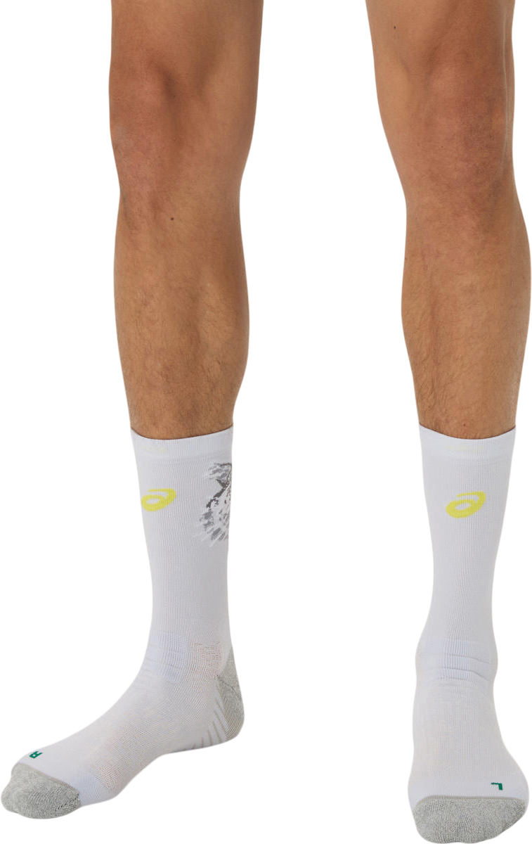 Strumpor Asics Performance Run Crew Socks Vit | 3013a976-404, 1