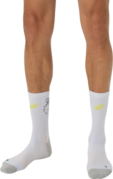 Strumpor Asics Performance Run Crew Socks Vit | 3013a976-404, 1