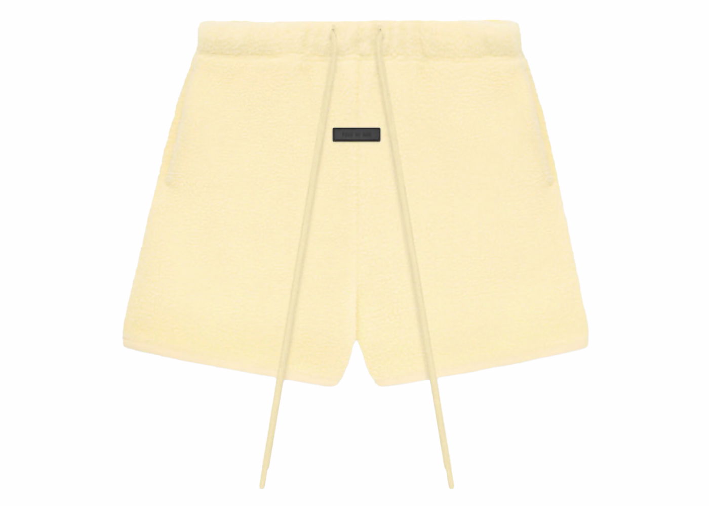 Shorts Fear of God Essentials Polar Fleece Short Garden Yellow Beige | 160SP244261F, 0