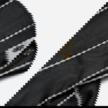 Rockar UGG Emberlynn LuxeFluff Paneled Coat Polyester Flerfärgad | 1171468-BLK, 2