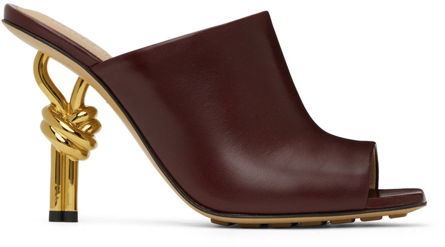 Sneakers och skor Bottega Veneta Knot Mules "Brown" Brun | 740589 VBSF0, 0