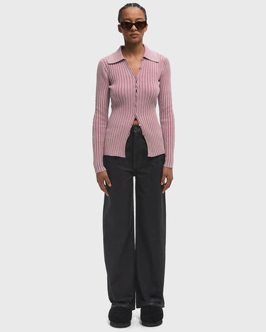Jeans Samsoe Samsoe Samsøe & Samsøe Sashelly Foil Wide-Leg Jeans Svart | F24400117-BLACK-VOID-FOIL, 1