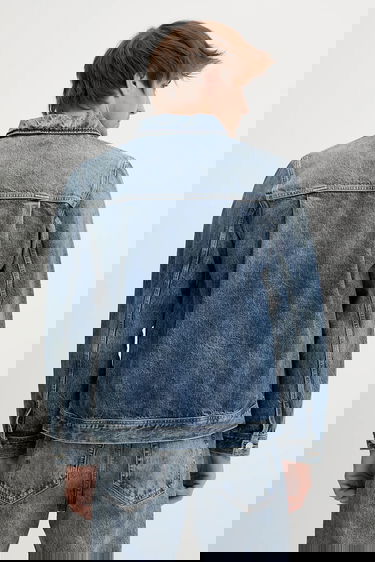 Jacka Samsoe Samsoe Samsoe Samsoe SAWESLEY Denim Jacket Blå | M25100082, 2