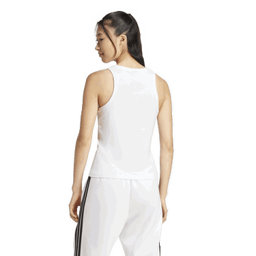 Linne adidas Performance Sportswear Essentials Linear Tank Top Vit | jc5799, 4