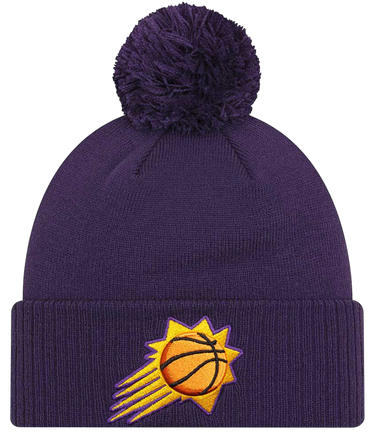 Mössa New Era New Era NBA Phoenix Suns 23-24 Pom Beanie Purpur | 60430199-60430199, 0