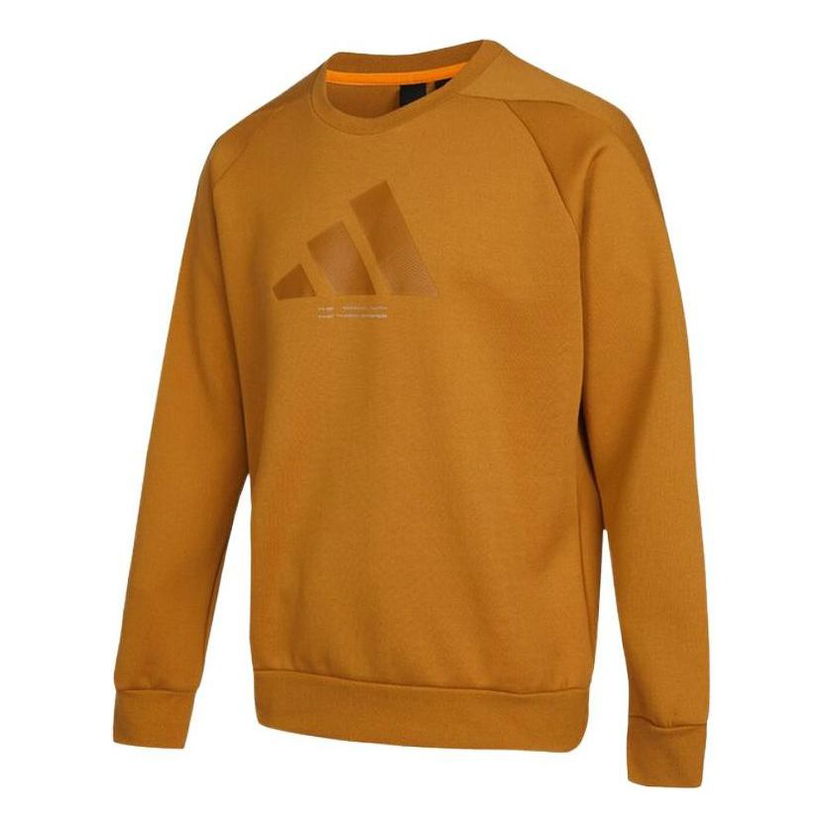Sweater adidas Originals Adidas TH Logo Sweatshirt Orange | HE9902