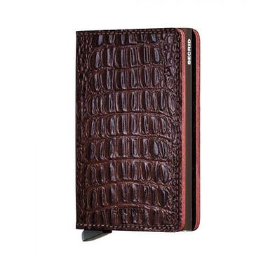 Plånbok Secrid Slim Wallet Nile Brown Brun | SN-Brown, 0