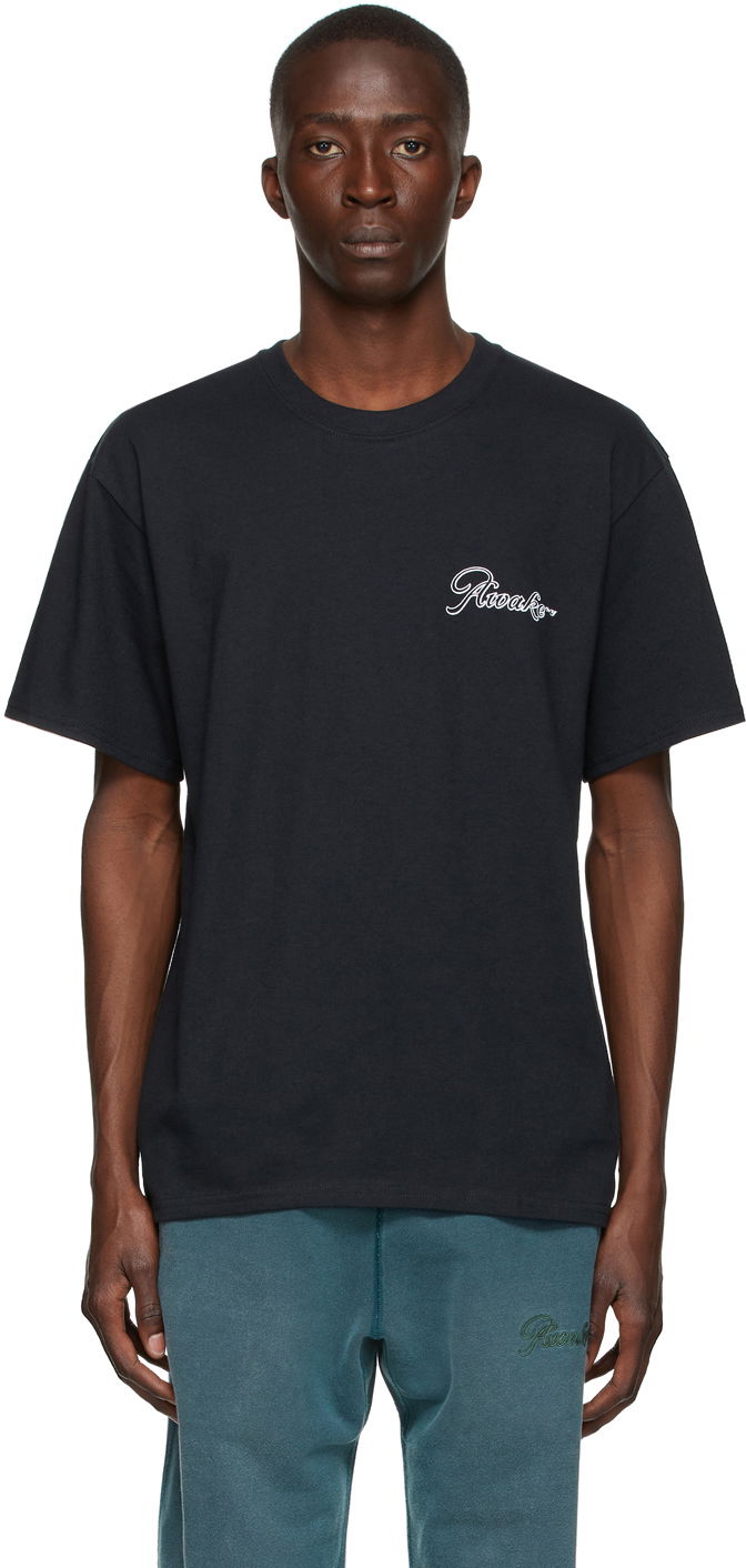 T-shirt Awake NY Awake NY Logo T-Shirt Svart | AWK-SS21-TS004