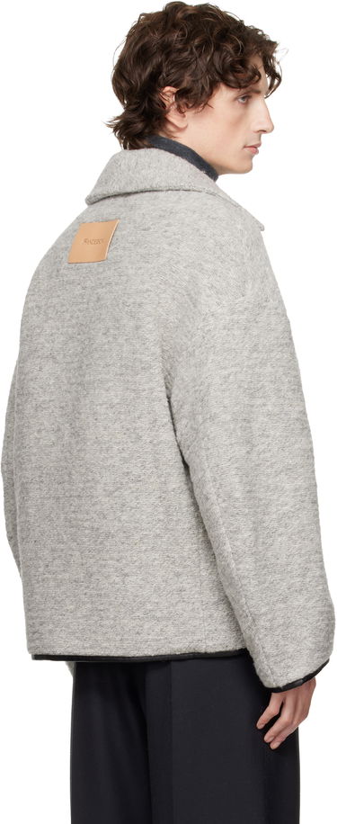 Jacka JW Anderson JW Anderson Contrast Trim Full-Zip Jacket Grå | JK0394-PG1820, 2