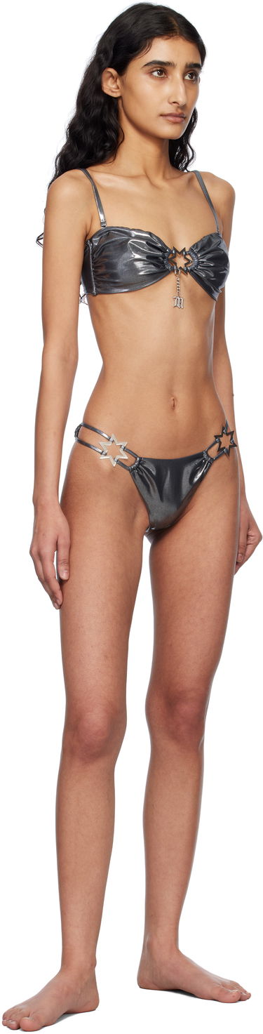 Badkläder MISBHV MISBHV Hollywood Bikini Top Grå | 250W602, 3