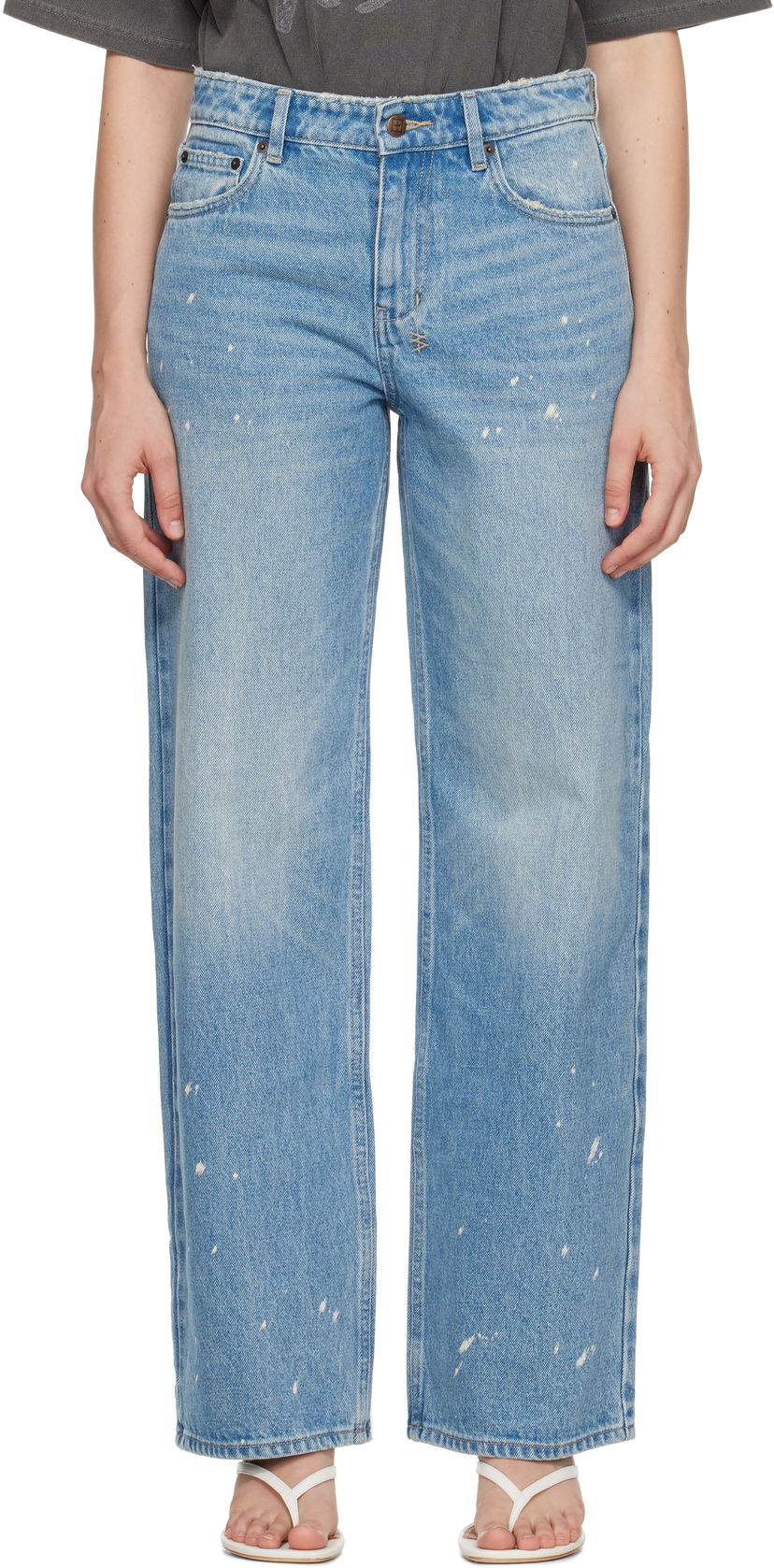 Jeans Ksubi Ksubi Empire Wide Leg Jeans Blå | WPF25DJ009