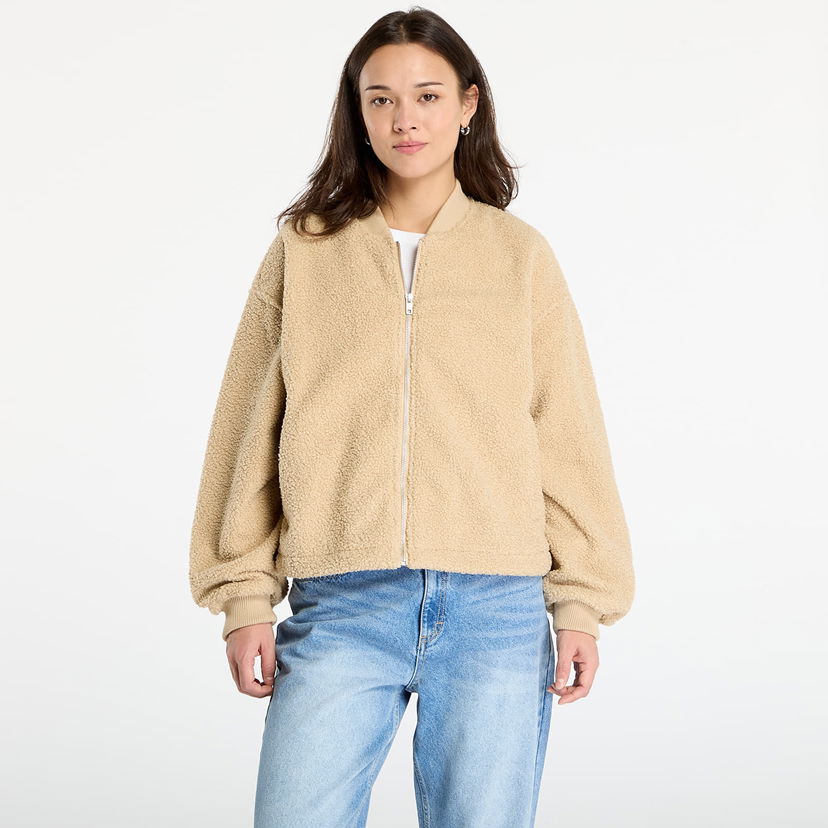 Bomberjacka Urban Classics Union Structured Bomber Jacket Beige | TB8108-03738