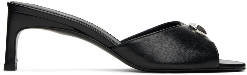 Sneakers och skor Coperni Logo Detail Mules Svart | COPSH49477