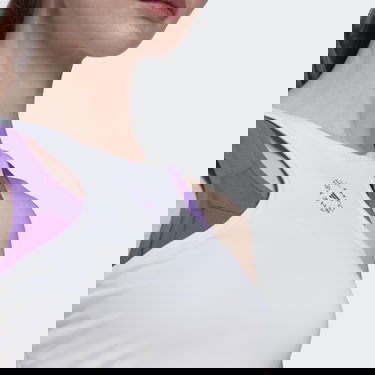 Crop top adidas Originals by Stella McCartney TruePace Crop Top HEAT.RDY Vit | HI6143, 2