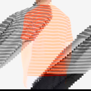 T-shirt NORSE PROJECTS Holger Sailor Stripe Pocket Tee, Size L Orange | N01-0669-4016, 3