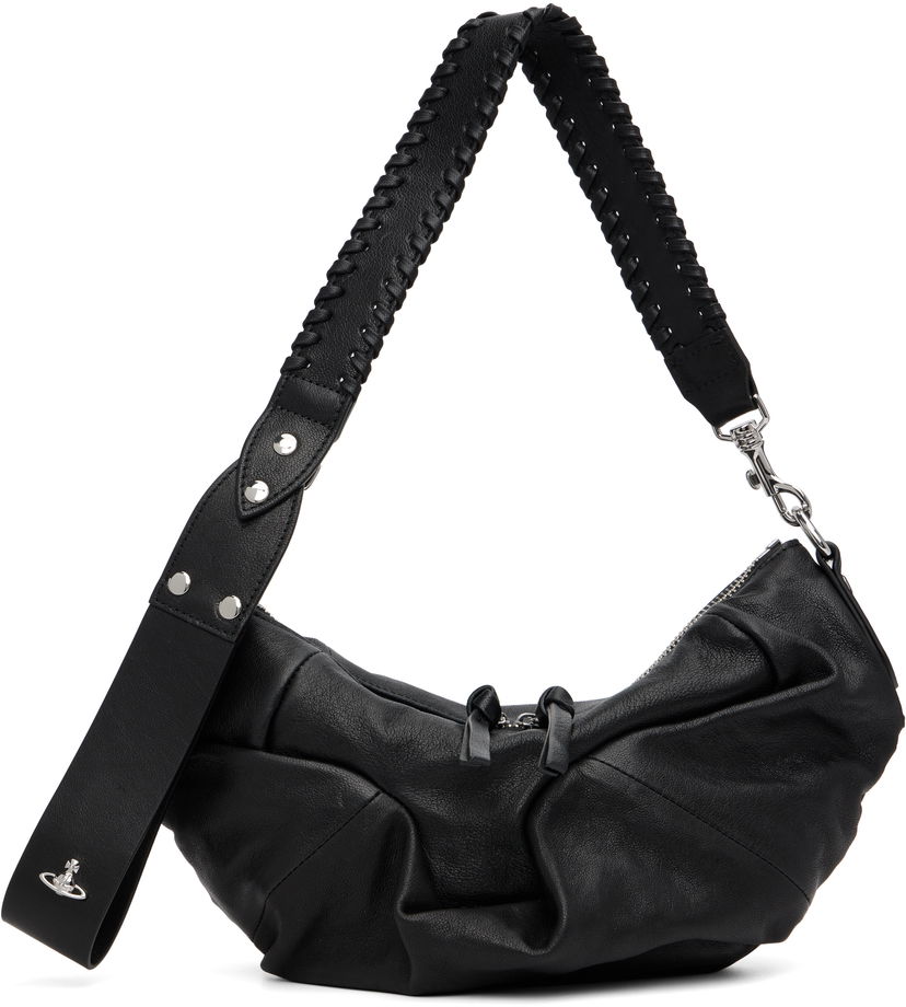 Axelväska Vivienne Westwood Vivienne Westwood Agnes Small Shoulder Bag Svart | 46030009W-L00BX-