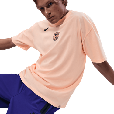 T-shirt Nike Total 90 FC Barcelona Remix T-Shirt Orange | hq8388-807, 4