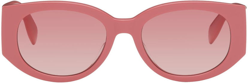 Solglasögon Alexander McQueen Alexander McQueen Graffiti Sunglasses Rosa | AM0330S