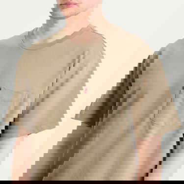 T-shirt Levi's Red Tab Exclusive Heavyweight Pocket Tee Beige | A8605-0014-KHK, 5