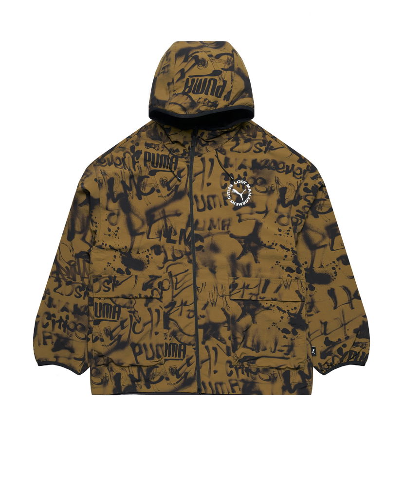 Vindjacka Puma Lost Management Cities x Reversible Jacket Brun | 626565-40