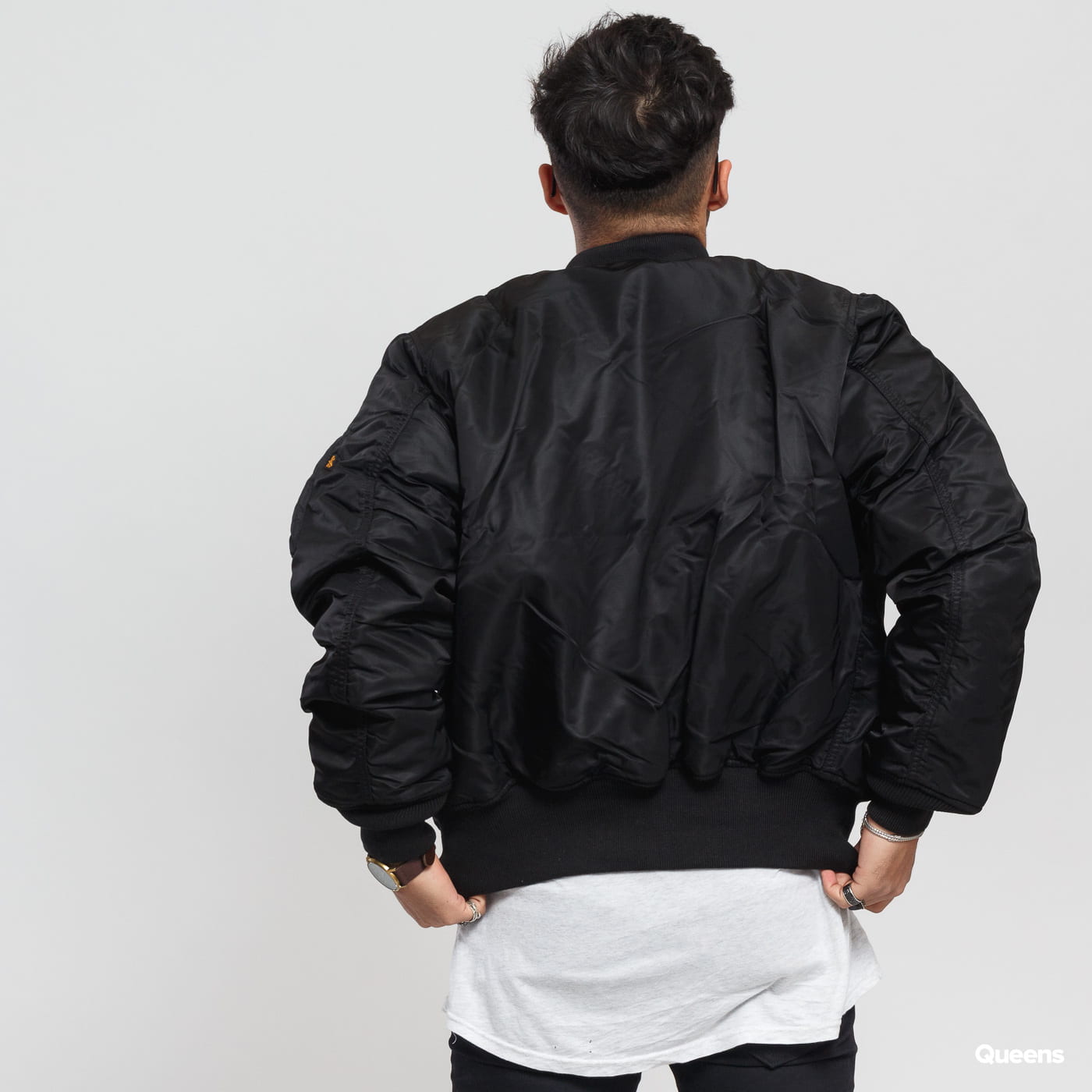 Bomberjacka Alpha Industries MA-1 Bomber Jacket Svart | 100101 03, 1