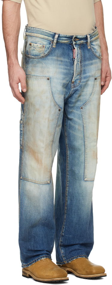 Jeans DSQUARED2 Dsquared2 Loose Carpenter Jeans Blå | S74LB1667_S30309, 1