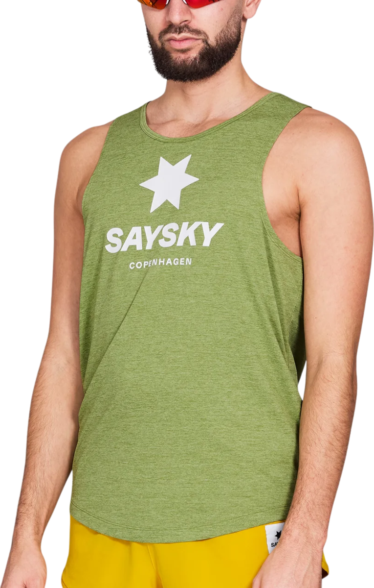 Linne Saysky Saysky Logo Combat Pro Singlet Grön | nmrsi30c3009