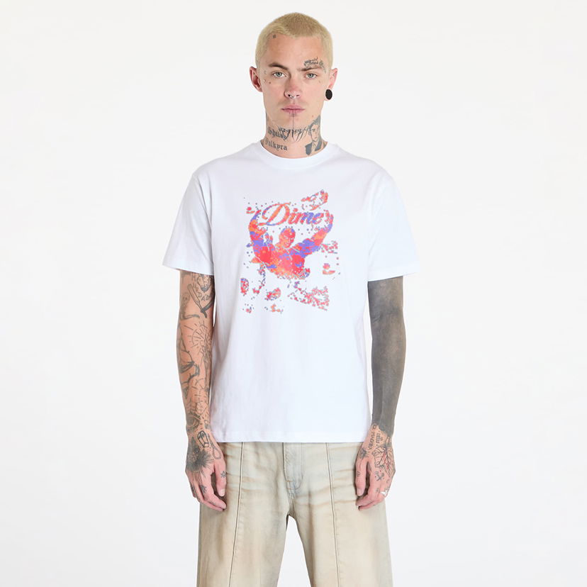 T-shirt Dime Genie T-Shirt UNISEX White L Vit | DIMEFA2432WHT